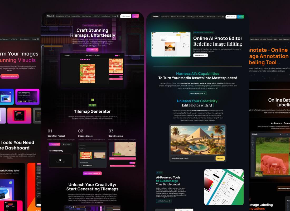 Pixlab Complete Redesign